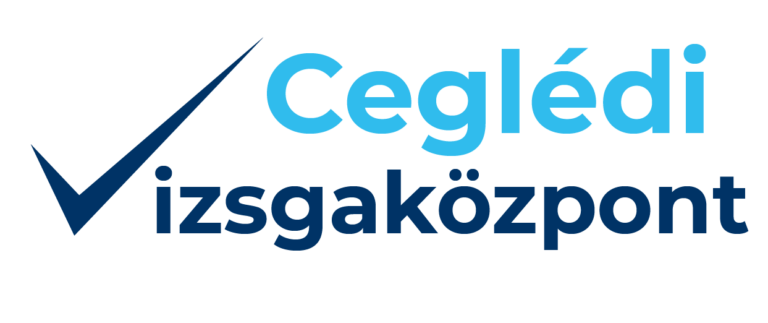cegledi vizsgakozpont logo